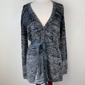 NWT Kenneth Cole New York Belted Cardigan Top